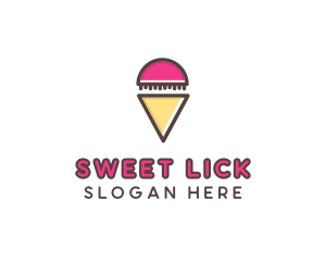 Gelato Ice Cream  logo design