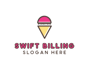 Gelato Ice Cream  logo design