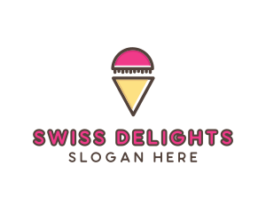 Gelato Ice Cream  logo design