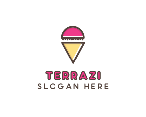 Gelato Ice Cream  logo design