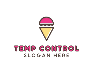 Gelato Ice Cream  logo design