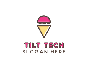 Gelato Ice Cream  logo design