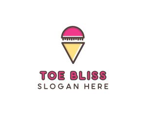 Gelato Ice Cream  logo design