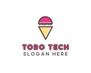 Gelato Ice Cream  logo design