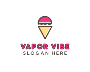 Gelato Ice Cream  logo design