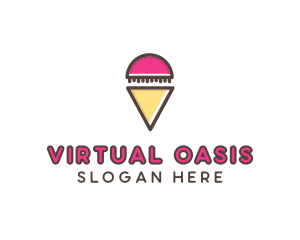 Gelato Ice Cream  logo design