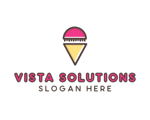 Gelato Ice Cream  logo design