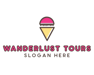 Gelato Ice Cream  logo design