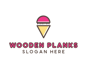 Gelato Ice Cream  logo design