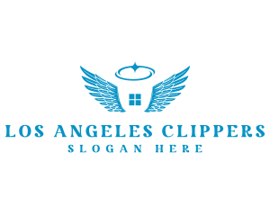 Angel Wings Church logo design