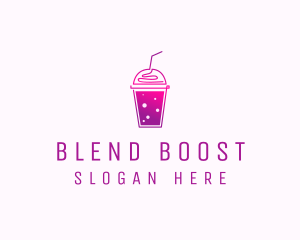 Smoothie - Flavored Juice Smoothie logo design