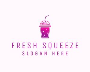 Juice - Flavored Juice Smoothie logo design