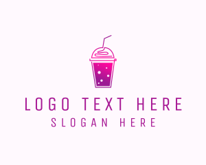 Cooler - Flavored Juice Smoothie logo design