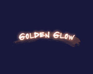 Glowing Graffiti Business logo design