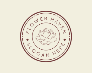 Lotus Flower Wellness Spa logo design