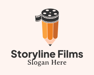 Documentary - Pencil Film Reel logo design