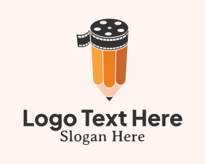 Pencil Film Reel  Logo