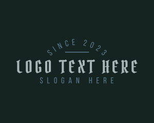 Branding - Gothic Brand Business logo design