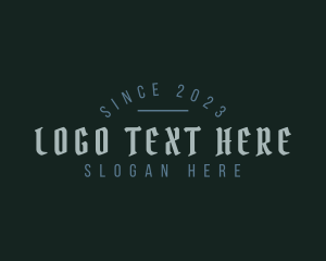 Pub - Gothic Brand Business logo design