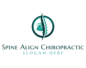 Natural Spine Spa logo design