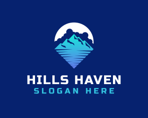 Travel Mountain Summit logo design