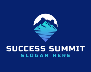 Travel Mountain Summit logo design