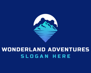 Travel Mountain Summit logo design