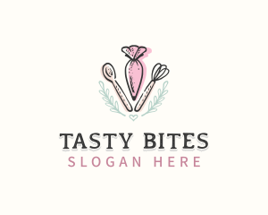 Flavor - Dessert Bakery Pastry logo design