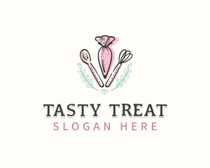 Flavor - Dessert Bakery Pastry logo design