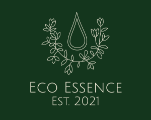 Botanical Essence Oil  logo design