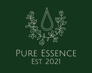 Essence - Botanical Essence Oil logo design