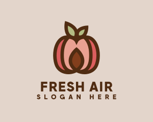 Apricot Fruit Orchard logo design