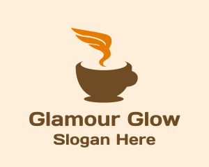 Hot - Hot Winged Coffee logo design