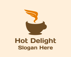 Hot Winged Coffee logo design