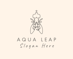 Sustainable Fashion Dress logo design