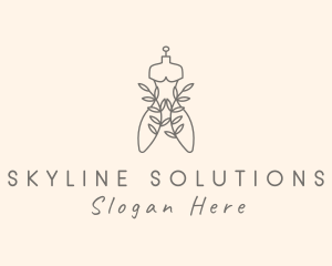 Sustainable Fashion Dress logo design