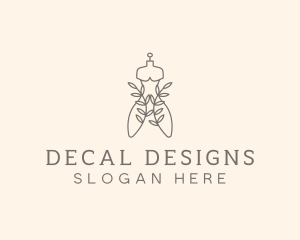 Sustainable Fashion Dress logo design