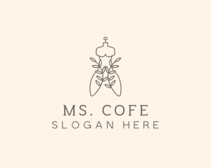 Sustainable Fashion Dress logo design