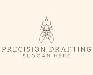 Sustainable Fashion Dress logo design