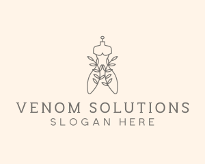 Sustainable Fashion Dress logo design