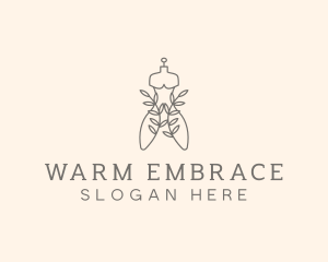 Sustainable Fashion Dress logo design