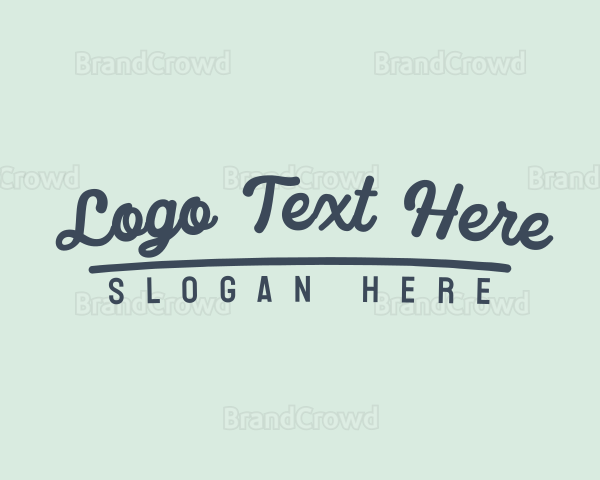 Funky Retro Business Logo