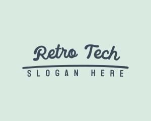 Funky Retro Business logo design