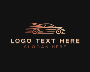 Speed - Race Car Vehicle logo design