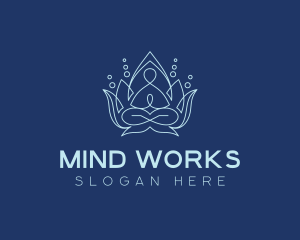 Yoga Zen Mindfulness logo design