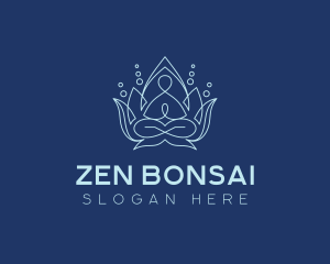 Yoga Zen Mindfulness logo design