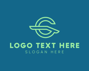 Futuristic - Modern Tech Software logo design