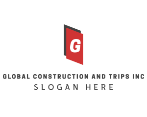 Builder Door Structure  logo design