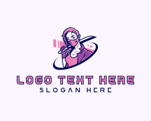 Cosplay - Cosplay Gaming Streamer logo design