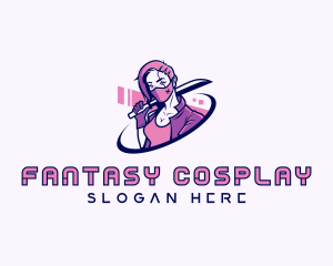 Cosplay - Cosplay Gaming Streamer logo design